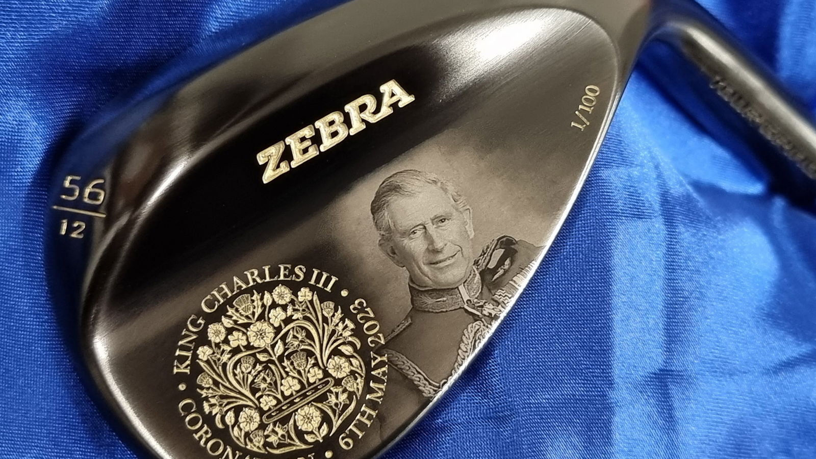 Zebra Golf launches limited edition commemorative ‘Coronation’ Tour Grind Wedge
